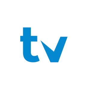 Interface IPTV app op Apple TV 4K
